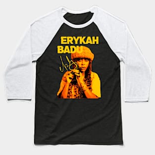 Badu Kan Orange Baseball T-Shirt